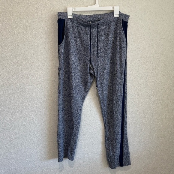 Chico's Travelers Womens Size 2 Large Sweatpants Pullon Loungewear Blue Casual - Picture 1 of 7